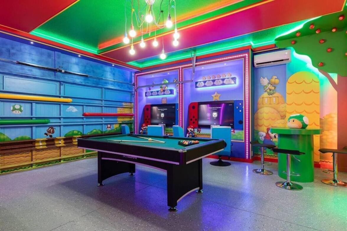Gorgeous Home W Game Room Heated Pool Spa Orlando Exteriör bild
