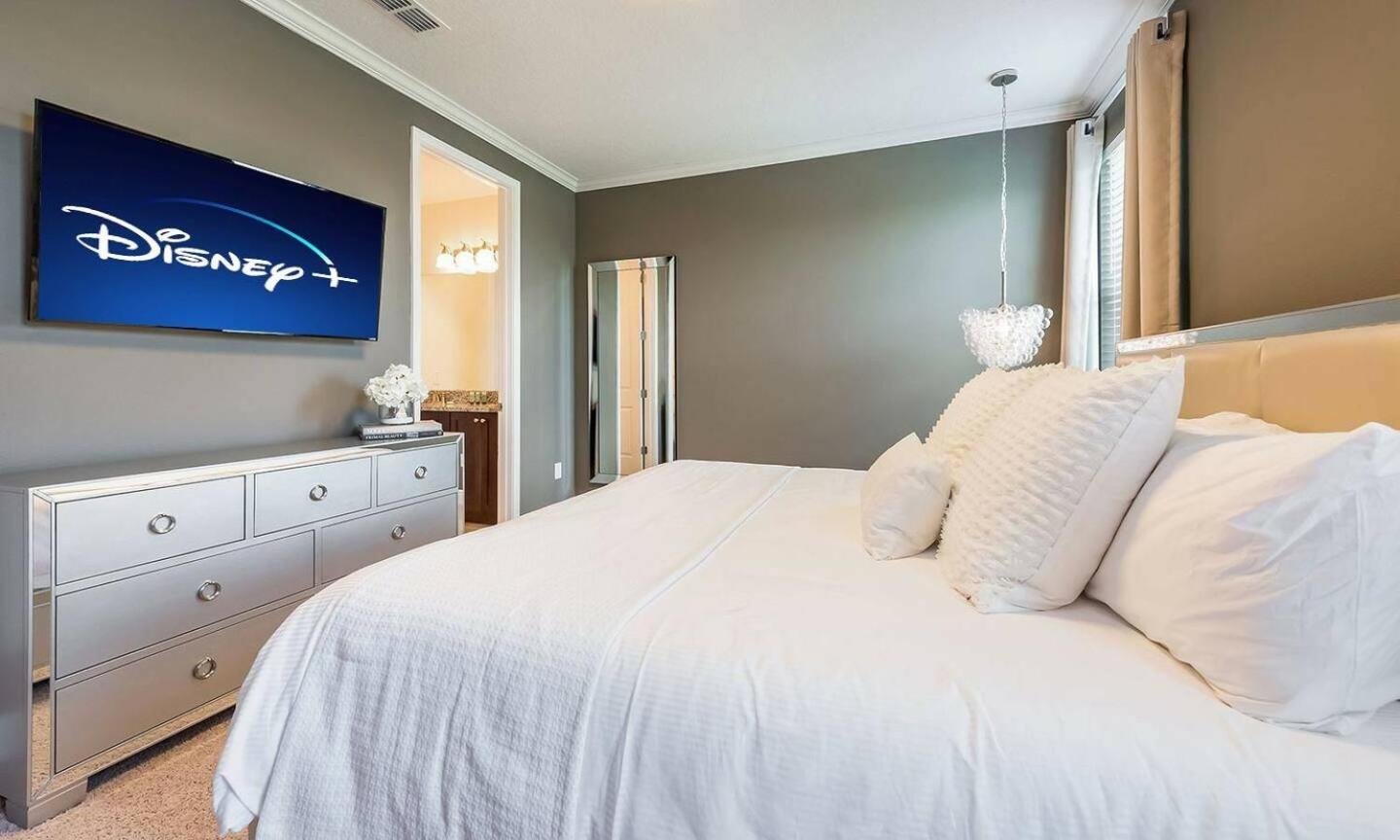 Gorgeous Home W Game Room Heated Pool Spa Orlando Exteriör bild